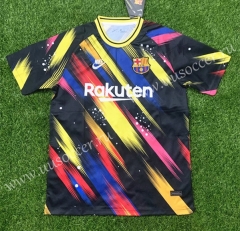 202-2021 Barcelona Red & Yellow & Black Thailand Training Soccer Jersey-407