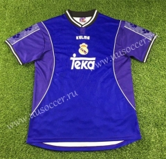 1997-1998 Real Madrid Away Purple Thailand Soccer Jersey AAA-503