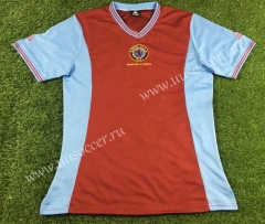1881-1882 Retro Version Aston Villa Red Thailand Soccer Jersey AAA-503