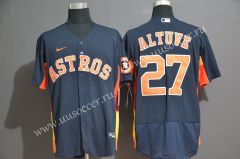2020 Season MBL Astros Royal Blue #27  Jersey