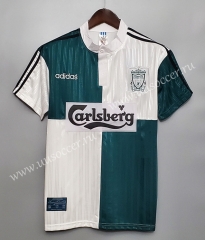 1995-1996 Retro Version Liverpool White Thailand Soccer Jersey AAA-905