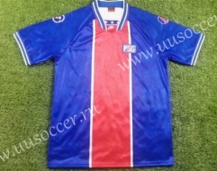 1994-1995 In stock Paris SG Home Blue Thailand Soccer Jersey-503