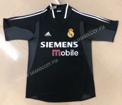 2004-2005 Real Madrid Away Black Thailand Soccer Jersey AAA-HR