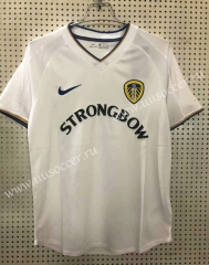 2000-2001 Retro Version Leeds United Home White Thailand Soccer jersey AAA-811