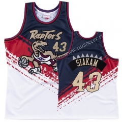 Independence Day NBA Toronto Raptors Thunder Black & White #43 Jersey