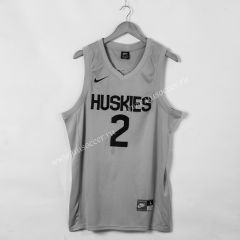 Mamba Gray #2 Gianna Jersey