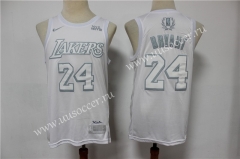 MVP Limited Version NBA Lakers White #24 Jersey