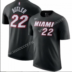 NBA Miami Heat Black Cotton T-shirt