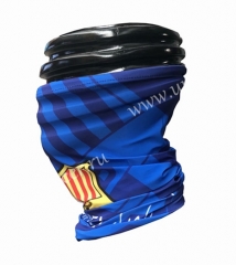 Blue Soccer Scarf