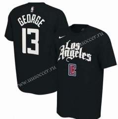 NBA Los Angeles Clippers Black #13 Cotton T-shirt