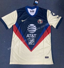 2020-2021 Club America Home Blue & Yellow Thailand Soccer Jersey AAA