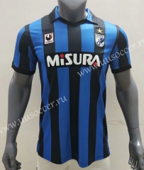 1988-1989 Retro Version Inter Milan Home Blue&Black Thailand Soccer Jersey AAA-416
