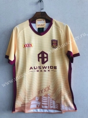 2021 Maru Yellow Thailand Rugby Shirt