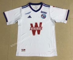 2020-2021 RC Strasbourg Alsace Away White Thailand Soccer Jersey-HR