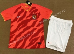 2020-2021 Guangzhou Evergrande Home Red Soccer Uniform-FL