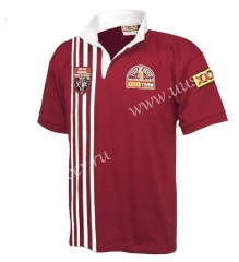 1998 Retro Version Maru Red  Thailand Rugby Shirt