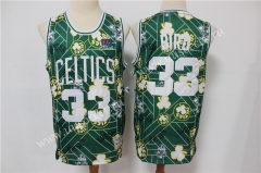 Limited Retro Version NBA Boston Celtics #33 Jersey