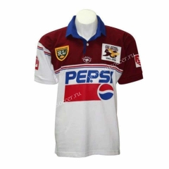 50th Commemorative Edition Seattle Seahawks Red & White Thailand Rugby Shirts