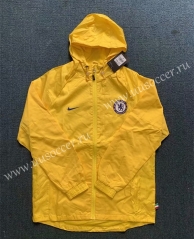 2020-2021 Chelsea Yellow Wind Coat With Hat-WD