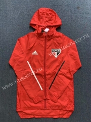 2020-2021 Sao Paulo Red Wind Coat With Hat-WD