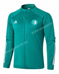 2020-2021 Feyenoord Rotterdam Green Soccer Thailand Jacket -815