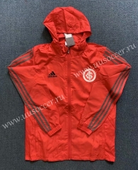 2020-2021 Brazil SC Internacional Red Trench Coats With Hat-WD