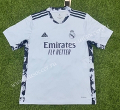 2020-2021 Real Madrid Goalkeeper Light Gray Thailand Soccer Jersey AAA-407