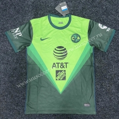 2020-2021 Club America Goalkeeper Green Thailand Soccer Jersey AAA