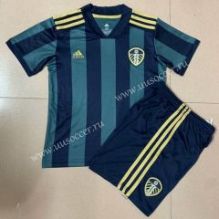2020-2021 Leeds United Away Green Thailand Soccer Uniform