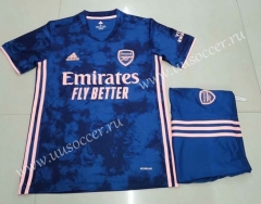 2020-2021 Arsenal 2nd Away Royal Blue Soccer Uniform
