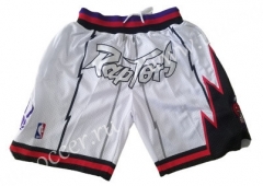 NBA Toronto Raptors Thunder White Shorts