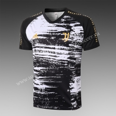2020-2021 Juventus Black Thailand Soccer Short Tracksuit -815