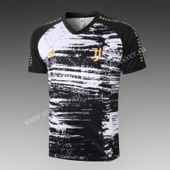 2020-2021 Juventus Black Thailand Soccer Short Tracksuit -815