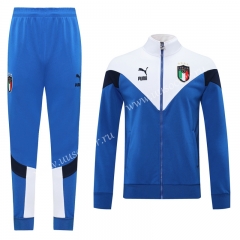 Classic Version 2020-2021 ItalyBlue Thailand Soccer Jacket Uniform-LH