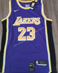 NBA Lakers Purple #23 Jersey-CS