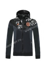2020-2021 Chelsea Black Wind Coat With Hat-LH