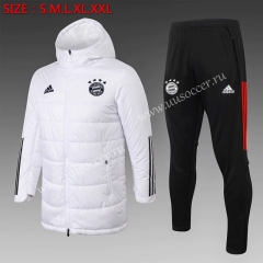 2020-2021 Bayern München White Cotton With Hat Uniform-815
