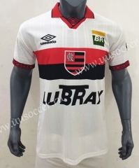 100th Commemorative Edition CR Flamengo Away White Thailand Soccer Jersey AAA-416