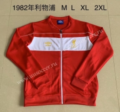 1982 Retro Version Livepoor Red Soccer Jacket-AY