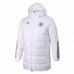 2020-2021 Manchester United White Cotton With Hat Uniform-815