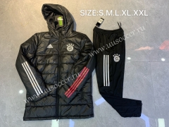 2020-2021 Bayern München Black Cotton Uniform With Hat Uniform-815