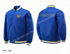 NBA Golden State Warriors Blue Jacket Top-SJ