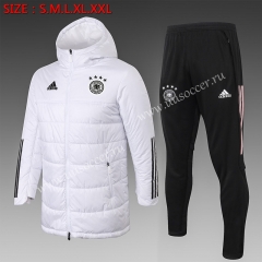 2020-2021 Germany White Cotton Uniform With Hat-815