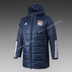 2020-2021 Olympique Lyonnais Royal Blue Cotton With Hat-815