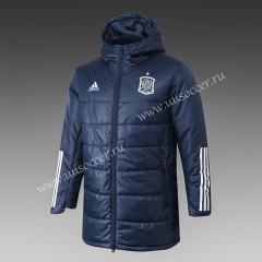 2020-2021 Spain Royal Blue Cotton With Hat-815