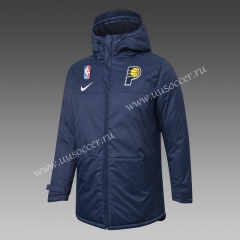 2020-2021 NBA Indiana Pacers Royal Blue Cotton With Hat -815
