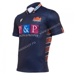 2020-2021 Edinburgh Home Royal Blue Rugby Jersey