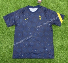 2020-2021 Tottenham Hotspur Blue Thailand Training Soccer Jersey-407