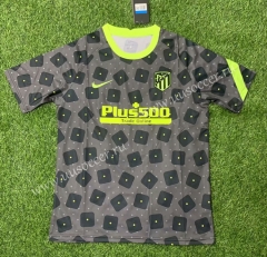 2020-2021 Atletico Madrid Dark Gray Thailand Soccer Training Jersey AAA-407