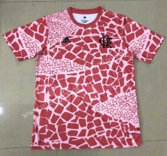 2020-2021 CR Flamengo Pink Thailand Soccer Training Jersey-HR